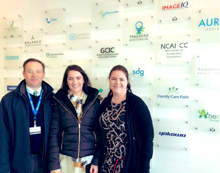 SepTec visits Cleveland clinic innovation to see the facilities and get a very in-depth and personal insight into the daily workflow of sepsis management!
