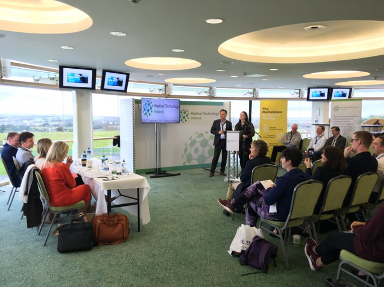 SepTec pitches at the medical technology Ireland, Galway races